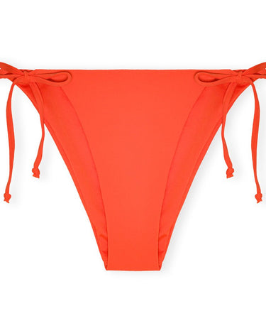 Organic Basics Swim Tie Bikini Bottom Badetøj Blood Orange - KYOTO - Organic Basics