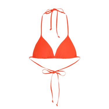 Organic Basics Swim Triangle Bikini Badetøj Blood Orange - KYOTO - Organic Basics