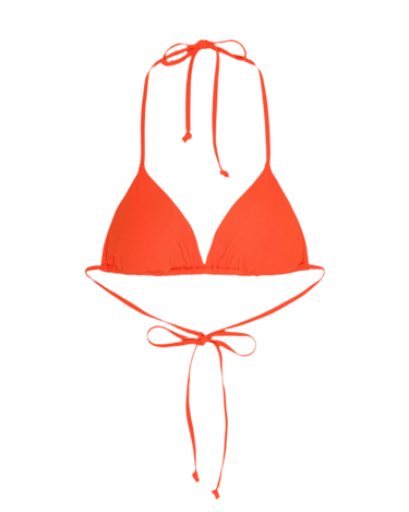 Organic Basics Swim Triangle Bikini Badetøj Blood Orange - KYOTO - Organic Basics