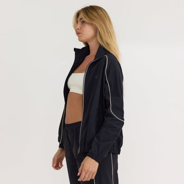 Organic Basics Track Jacket Black - KYOTO - Organic Basics