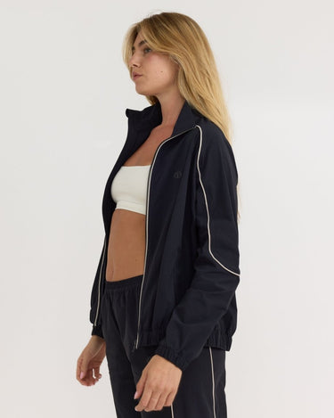 Organic Basics Track Jacket Black - KYOTO - Organic Basics