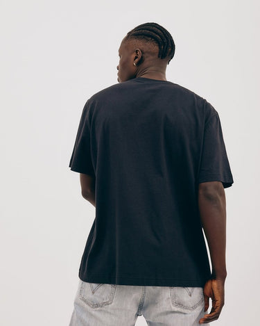 Organic Basics True Boxy Fit T-shirts Black - KYOTO - Organic Basics