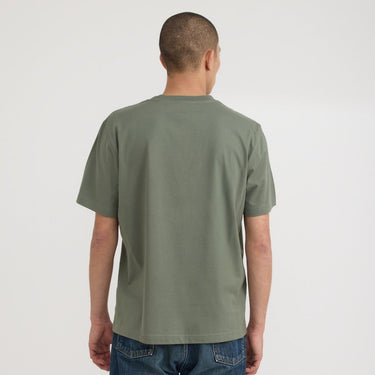 Organic Basics True Boxy Fit T-shirts Seaweed - KYOTO - Organic Basics