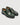 Original Playboy Claude Boat shoe - Racing green leather/Black - KYOTO - Playboy Footwear