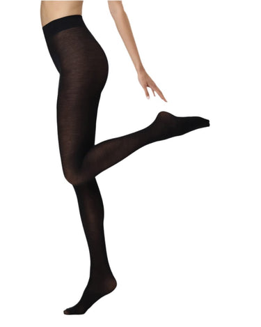 Oroblu Nives Fine Wool Tights Strømper Black - KYOTO - Oroblu