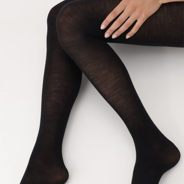 Oroblu Nives Fine Wool Tights Strømper Black - KYOTO - Oroblu