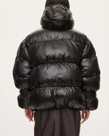 Oval Square Active Hood Jacket Black - KYOTO - Oval Square