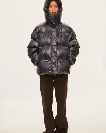 Oval Square Active Hood Jacket Black Pearl - KYOTO - Oval Square