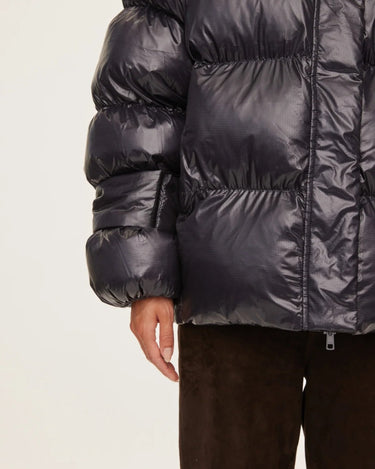 Oval Square Active Hood Jacket Black Pearl - KYOTO - Oval Square