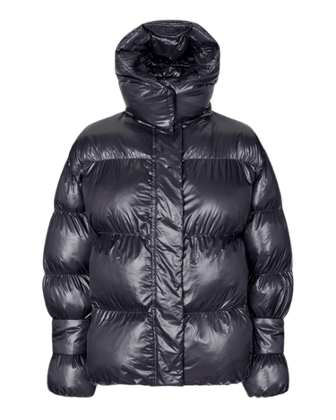 Oval Square Active Hood Jacket Black Pearl - KYOTO - Oval Square
