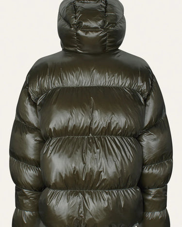Oval Square Active Hood Jacket Dark Army - KYOTO - Oval Square