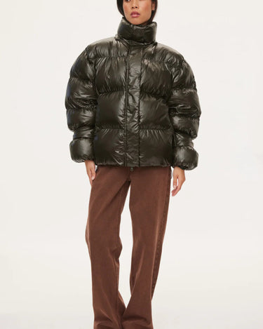 Oval Square Active Hood Jacket Dark Army - KYOTO - Oval Square