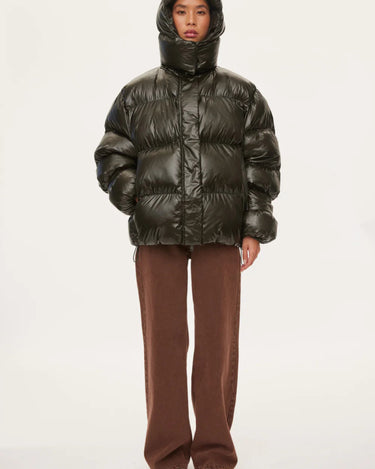 Oval Square Active Hood Jacket Dark Army - KYOTO - Oval Square