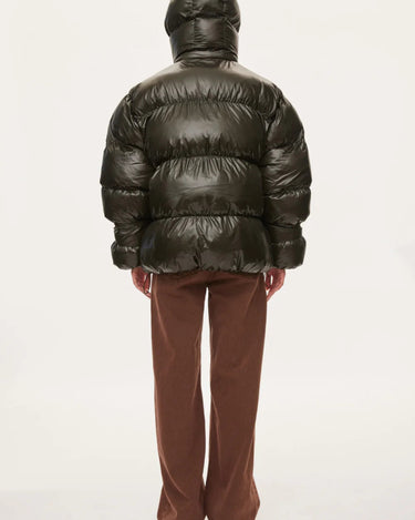 Oval Square Active Hood Jacket Dark Army - KYOTO - Oval Square