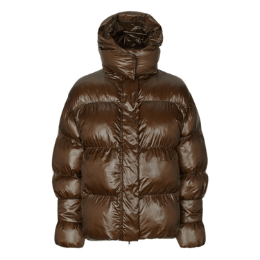 Oval Square Active Hood Jacket Dark Oak - KYOTO - Oval Square