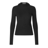 Oval Square Alanis Hood Knit Black - KYOTO - Oval Square