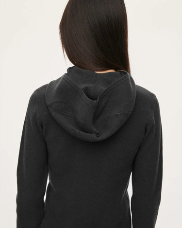 Oval Square Alanis Hood Knit Black - KYOTO - Oval Square