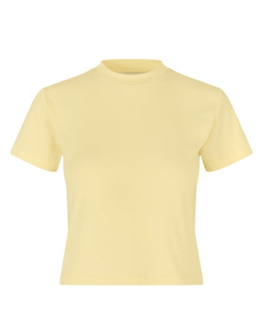 oval square Amy Tee Wax Yellow - KYOTO - oval square