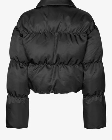 oval square Bam Cropped Puffer Frakker Black - KYOTO - oval square