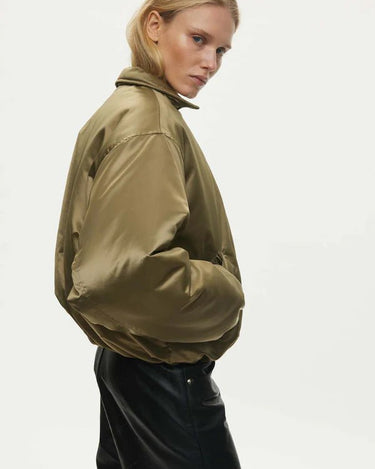 oval square Blink Bomber Jacket Frakker Olive - KYOTO - oval square