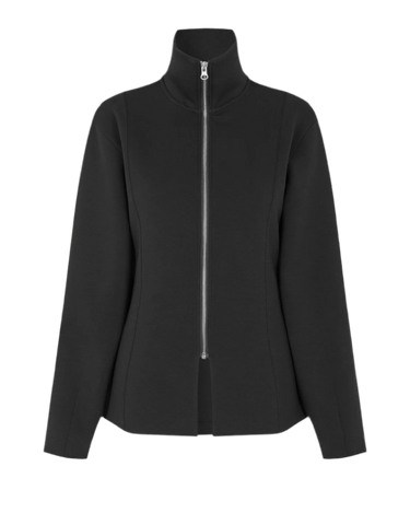 Oval Square Bobbi Zip Jacket Black - KYOTO - Oval Square