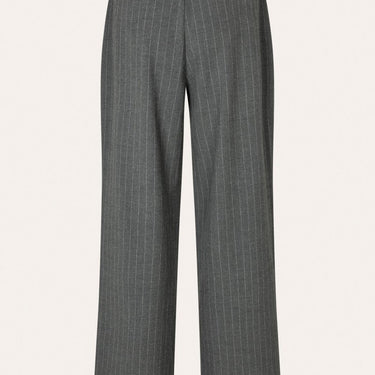 Oval Square Bonnie Trousers Dark Grey Pinstripe - KYOTO - Oval Square