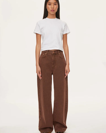 Oval Square Bright Jeans Coffee - KYOTO - Oval Square