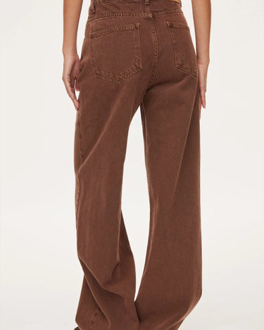 Oval Square Bright Jeans Coffee - KYOTO - Oval Square