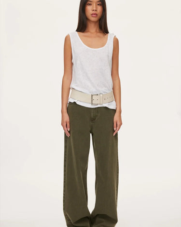 Oval Square Bright Jeans Dark Army - KYOTO - Oval Square