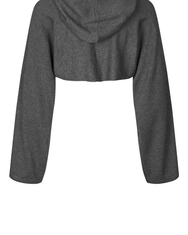 Oval Square Carla Knit Bolero Dark Gull - KYOTO - Oval Square