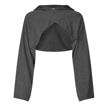 Oval Square Carla Knit Bolero Dark Gull - KYOTO - Oval Square