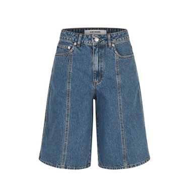 oval square Edie Denim Shorts 0104 Denim Blue - KYOTO - oval square