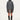Oval Square Fave Zip Knit Dark Grey Melange - KYOTO - Oval Square