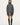 Oval Square Fave Zip Knit Dark Grey Melange - KYOTO - Oval Square