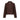 oval square Fave Zip Knit Dark Oak - KYOTO - oval square