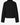 oval square Frost Half Zip Knit Black - KYOTO - oval square