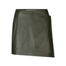 Oval Square Glory Leather Skirt Dark Army - KYOTO - Oval Square