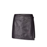 oval square Glory Leather Skirt Nightshade - KYOTO - oval square