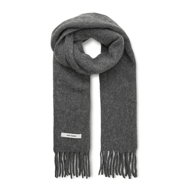 Oval Square Hero Scarf Dark Grey Melange - KYOTO - Oval Square