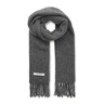 Oval Square Hero Scarf Dark Grey Melange - KYOTO - Oval Square