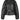 Oval Square Jazzy Leather Jacket Black - KYOTO - Oval Square