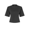 oval square Lana T-shirts Black - KYOTO - oval square