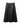 Oval Square Levi Leather skirt Black - KYOTO - Oval Square