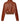 Oval Square Marilyn leather bomber Rust Red - KYOTO - Oval Square