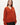 Oval Square Mingus v-neck knit Rust red - KYOTO - Oval Square