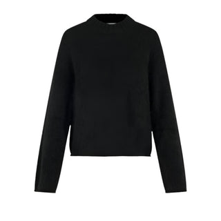 oval square OSCult Knit O - Neck Black - KYOTO - oval square