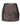 Oval Square Roxy Leather Skirt Chocolate Vintage - KYOTO - Oval Square