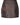 Oval Square Roxy Leather Skirt Chocolate Vintage - KYOTO - Oval Square