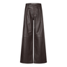 Oval square Roy Leather Trousers Chocolate Torte - KYOTO - Oval Square