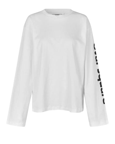 oval square Select Ls T-shirts White - KYOTO - oval square